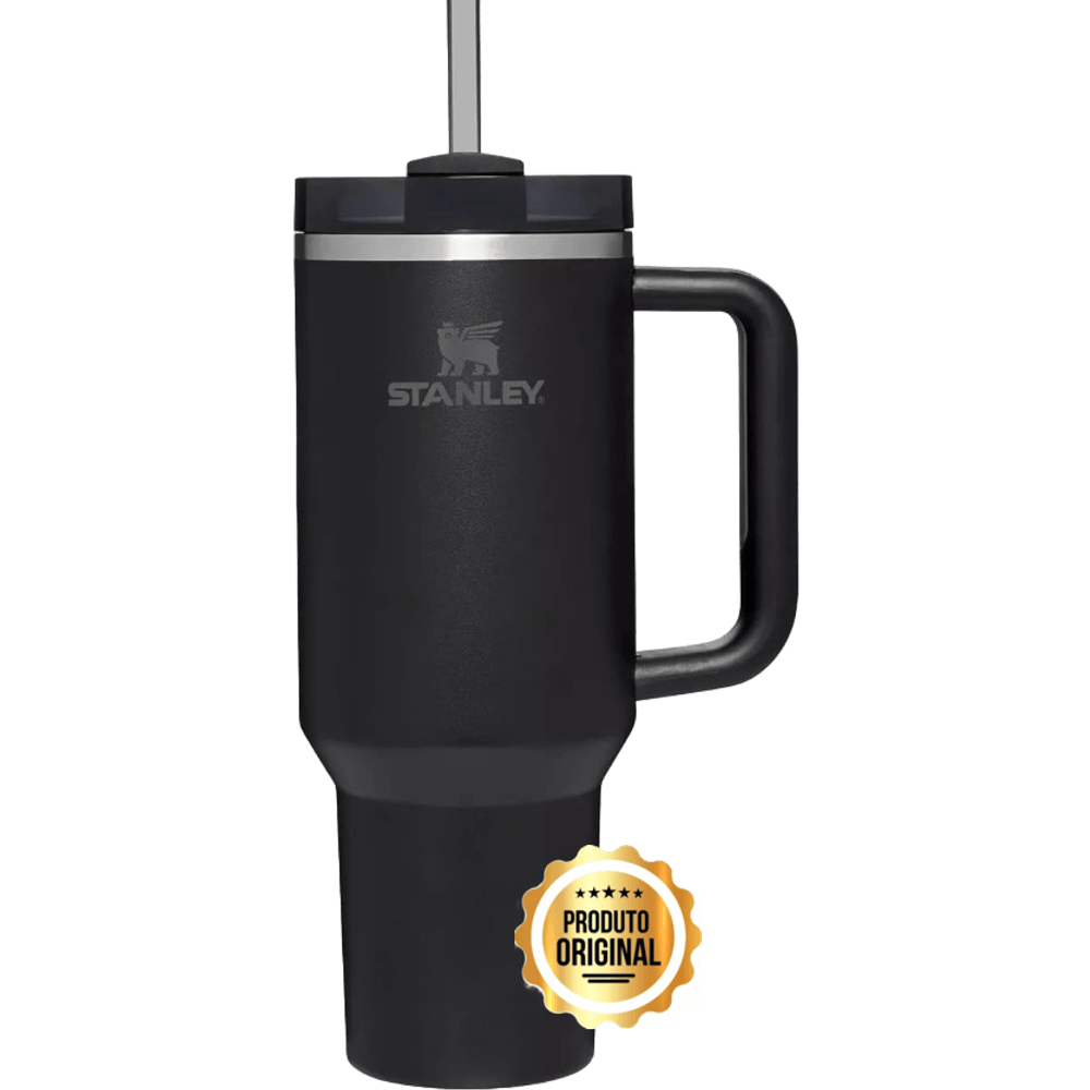 Garrafa Térmica Quencher Black Inox 1,18L Stanley Preta - 2