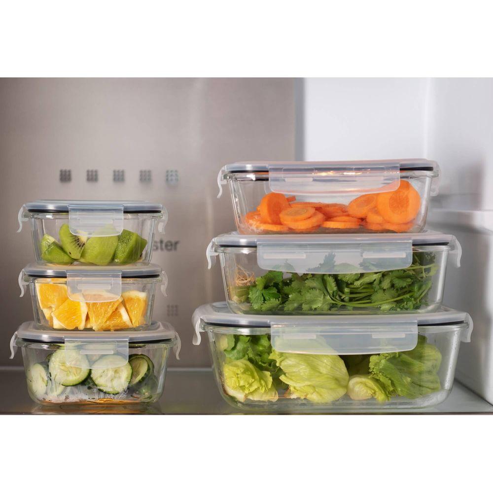 Pote Hermético Quadrado Kitchen 520ml Kenya - 6