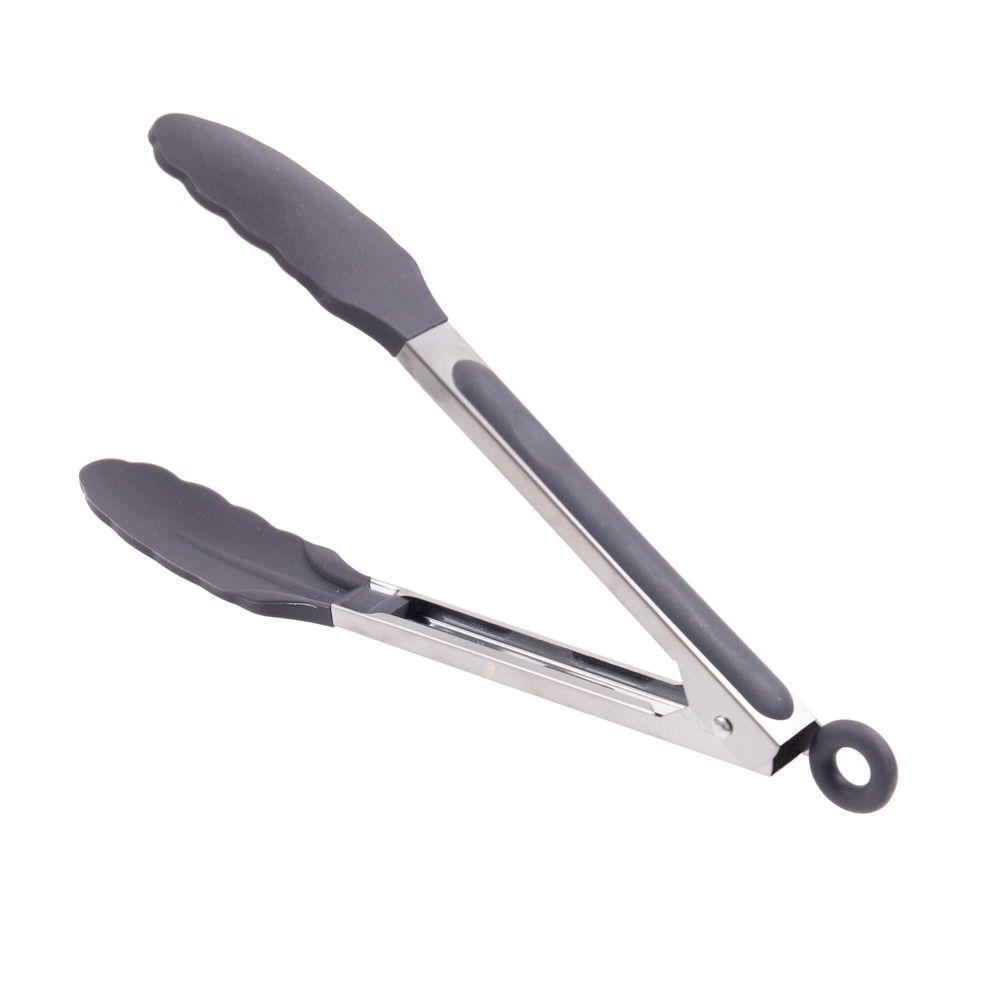 Kit com 7 Utensílios em Madeira e Silicone Kenya Cinza - 3