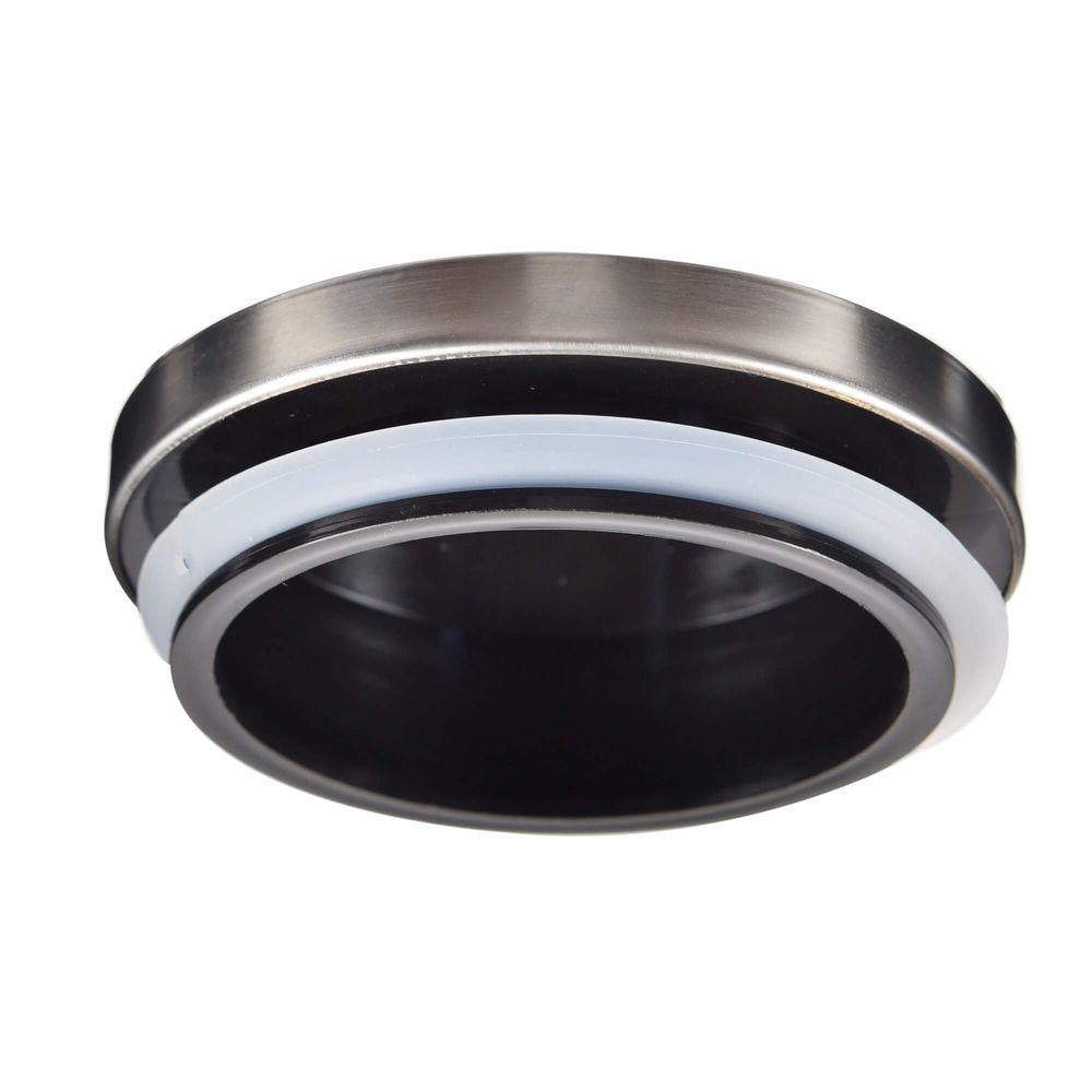 Pote de Vidro com Tampa em Inox Redondo 350ml Kenya - 3