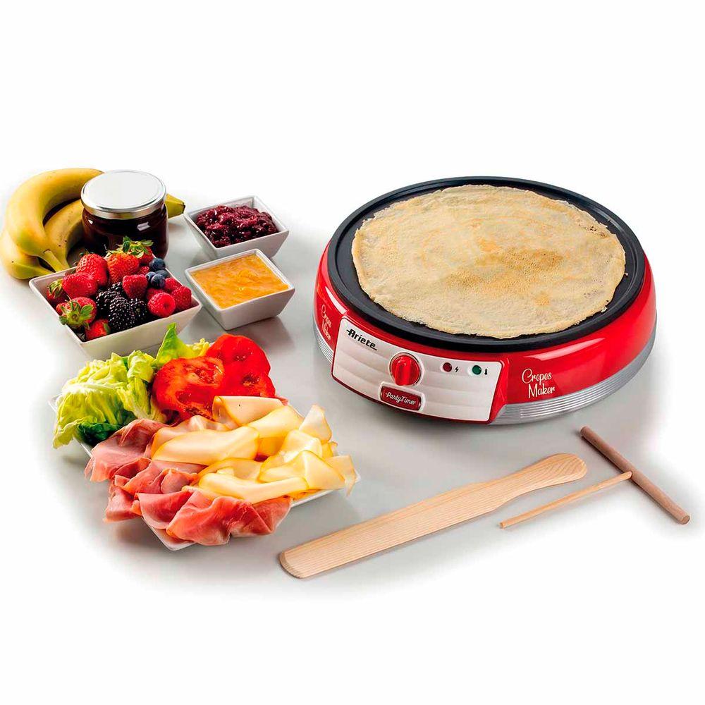 Máquina de Crepe Retrô 220V Ariete Vermelha - 3