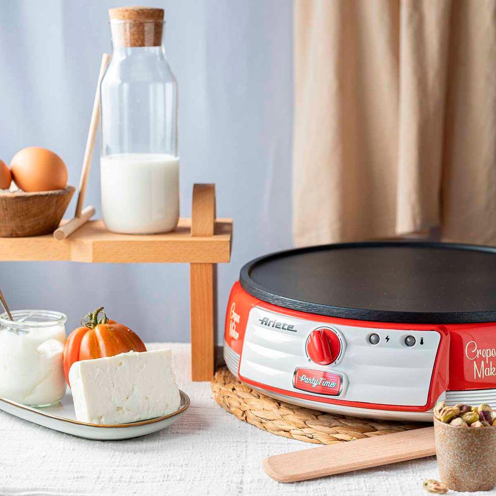Máquina de Crepe Retrô 220V Ariete Vermelha - 5