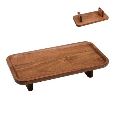 Tábua com Pé em Acácia 6,8x15,6x30,5cm Kenya