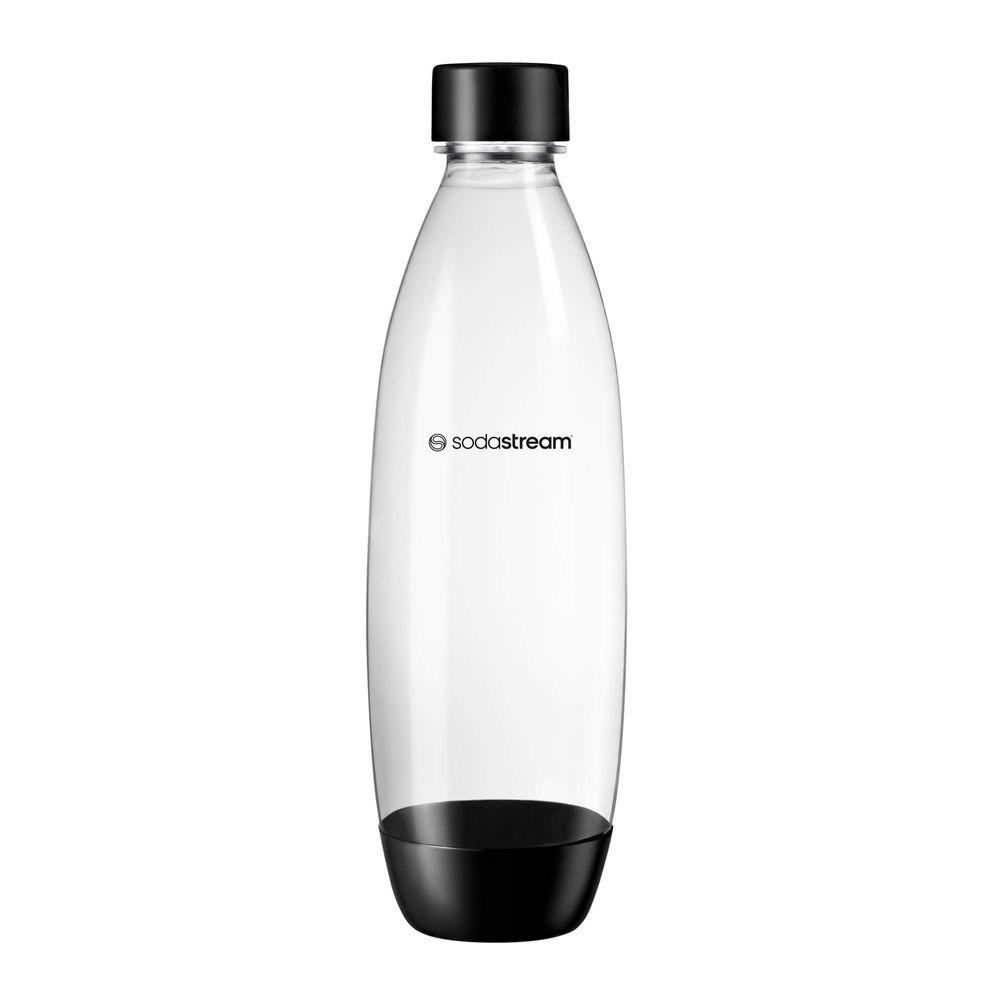 Garrafa Plástica 1 Litro SodaStream Preta - 1