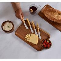 4 Espátulas para Patê Bamboo Natural Kenya - 5