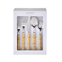 Faqueiro Bamboo com 30 Peças Kenya - 6