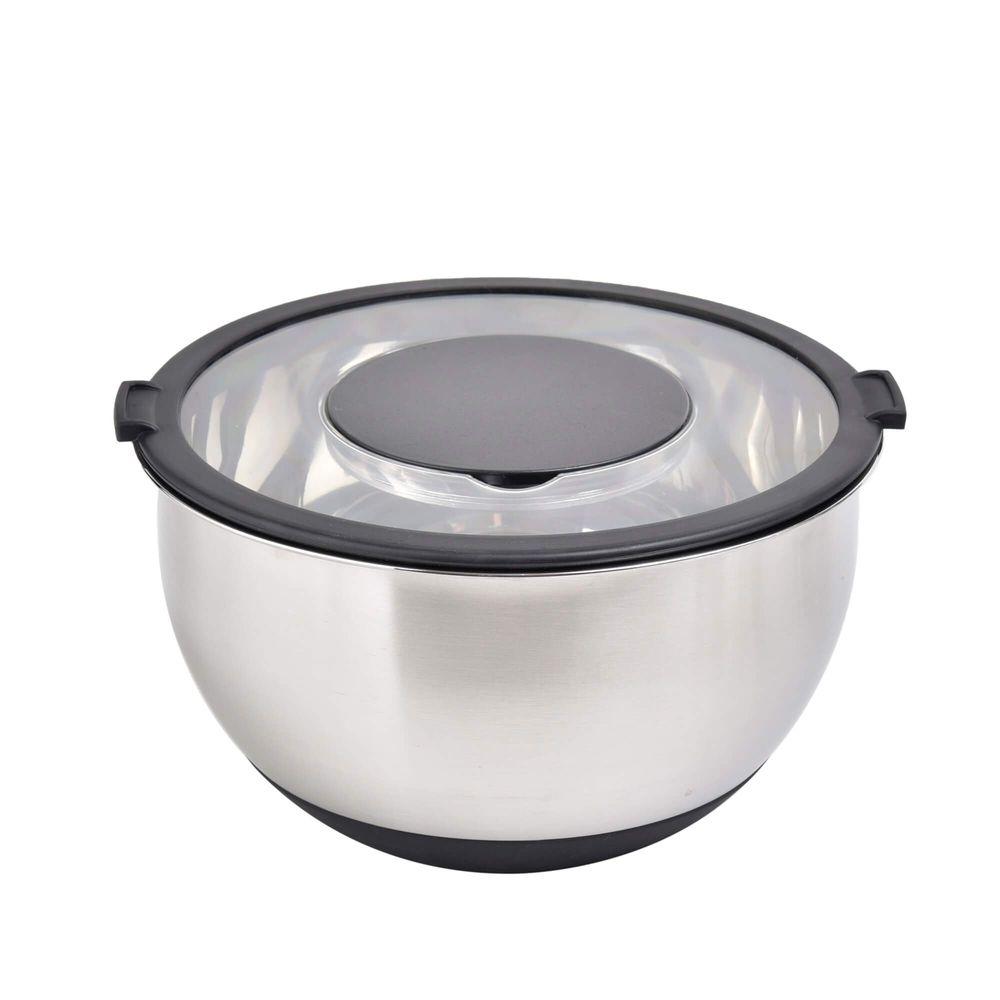 Kit 5 Peças Bowl e Ralador em Aço Inox Kenya - 1