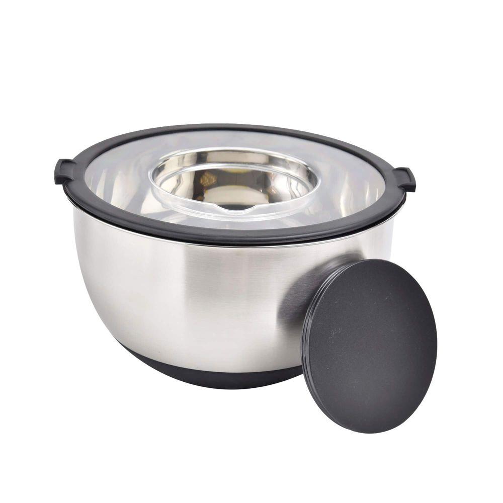 Kit 5 Peças Bowl e Ralador em Aço Inox Kenya - 6