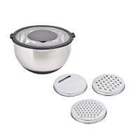 Kit 5 Peças Bowl e Ralador em Aço Inox Kenya - 2