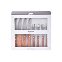 Faqueiro para Churrasco 8 Peças em Aço Inox Kenya - 5