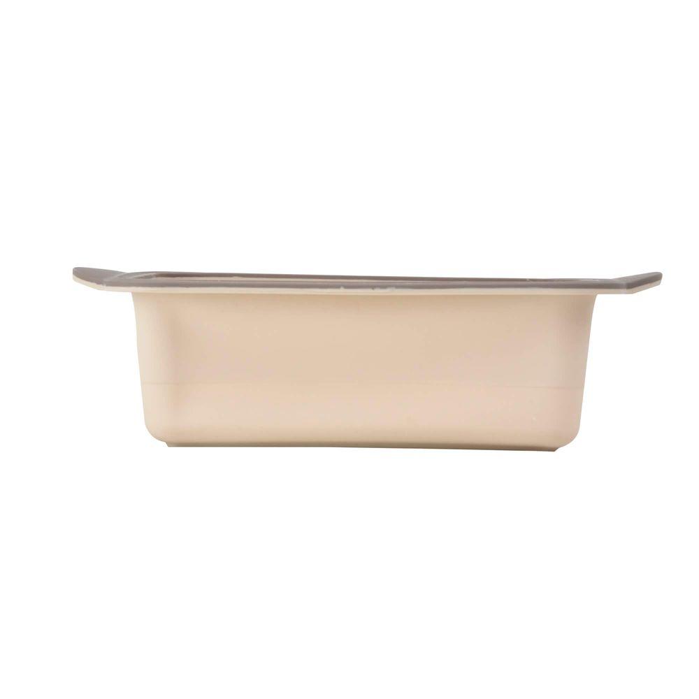 Forma Retangular de Silicone 8x14x27cm Kenya Bege - 3