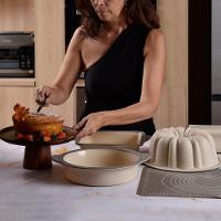 Forma Retangular de Silicone 8x14x27cm Kenya Bege - 8