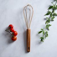 Colher Batedora de Silicone com Cabo de Madeira Spicy Bege - 3