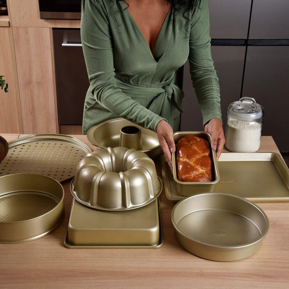 Forma Redonda Funda Removível em Aço Carbono 24cm Kenya - 7