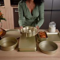 Forma Redonda Funda Removível em Aço Carbono 24cm Kenya - 8