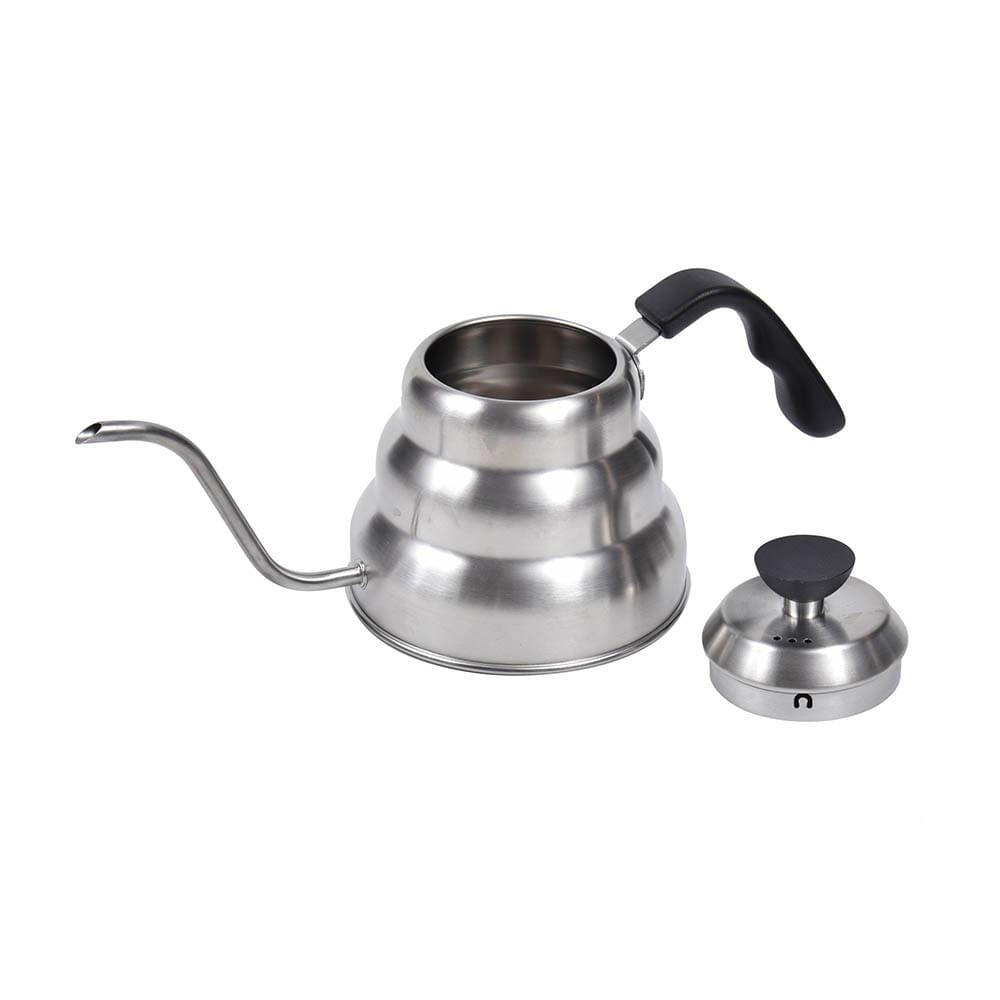 Chaleira Bico Fino 1 Litro em Inox Mimo Prata - 2