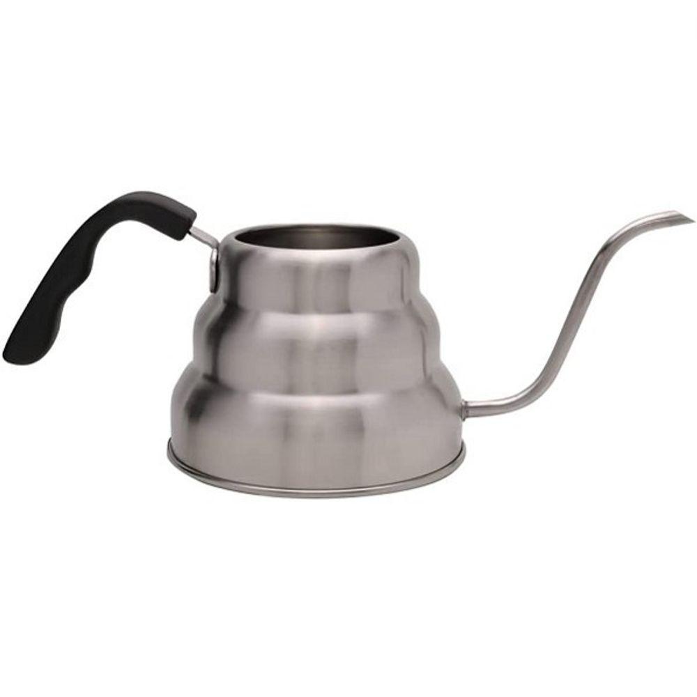 Chaleira Bico Fino 1 Litro em Inox Mimo Prata - 5