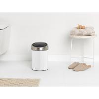 Lixeira Touch Bin 3 Litros em Aço Brabantia Branca - 5