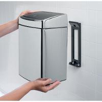 Lixeira Retangular 10L em Aço Inox Brabantia - 5