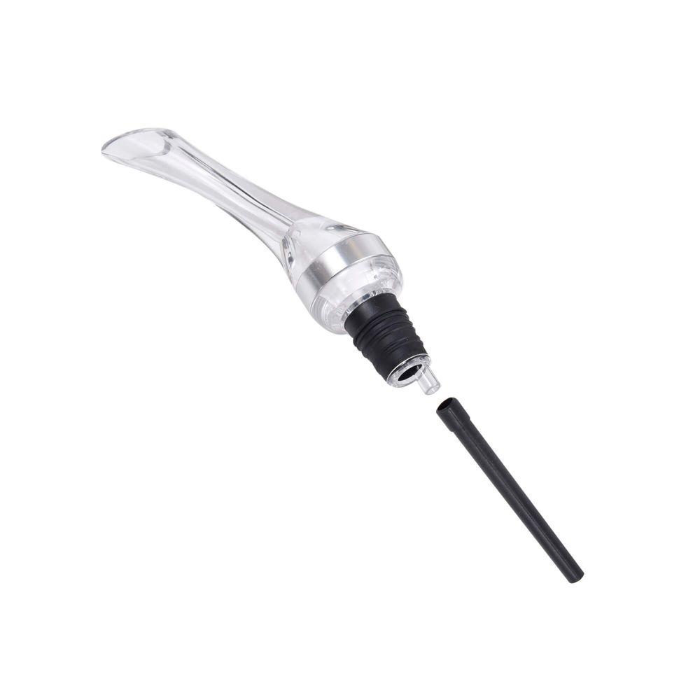 Kit Vinho com Bomba a Vácuo e Aerador  em Aço Inox Kenya Preto - 10