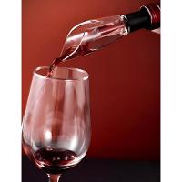 Kit Vinho com Bomba a Vácuo e Aerador  em Aço Inox Kenya Preto - 3