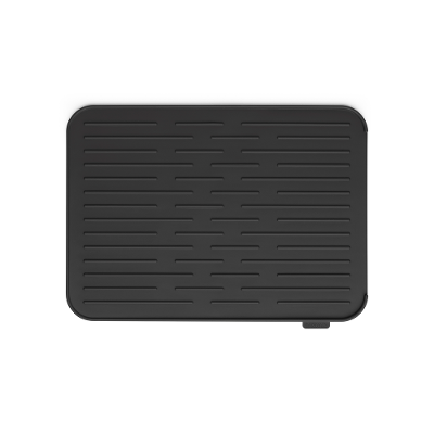 Tapete Escorredor Sinkside em Silicone Brabantia Cinza Escuro