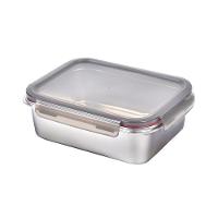 Pote Retangular em Aço Inox 2,25 Litros Kenya - 2