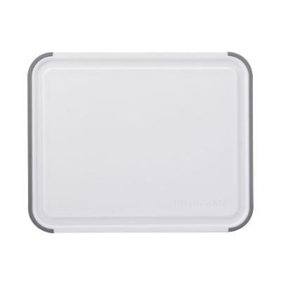 Tábua de Corte Classic Antiderrapante Retangular 20X25cm Branca KitchenAid
