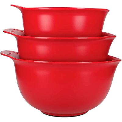 Jogo de Tigelas Vermelha 3 Peças KitchenAid