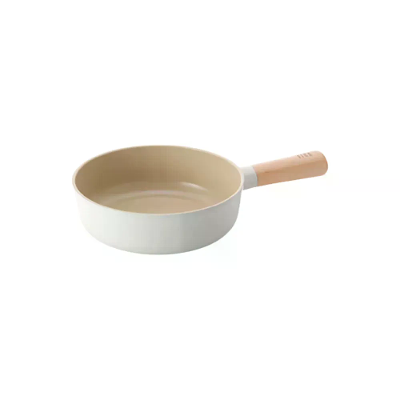 Frigideira Revestimento Cerâmico Indução Bege 18cm Fika Neoflam