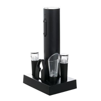 Saca-Rolhas Elétrico 5 Acessórios 21cm Preto Fracalanza