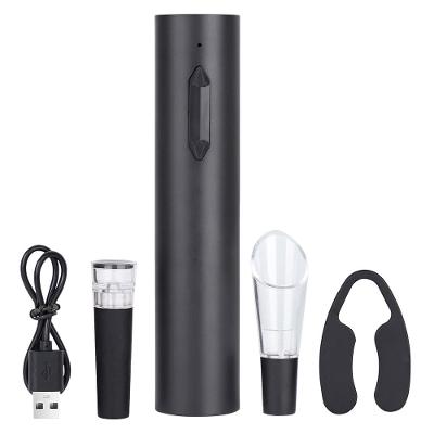 Saca-Rolhas Elétrico 4 Acessórios 21cm Preto Fracalanza
