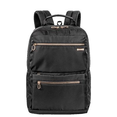Mochila Grande 2 Compartimentos Notebook 15 Sestini Elegance - Preto