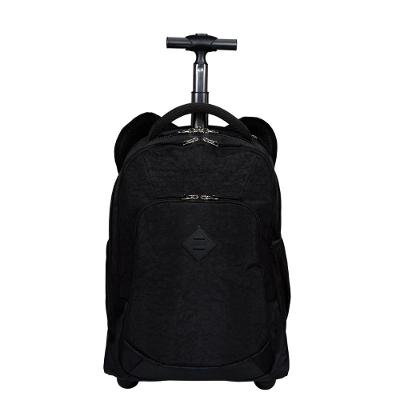 Mochila Carrinho 2 em 1 Sestini Rolling Crinkle Preto