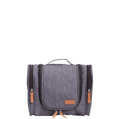 Necessaire Grande com Divisão - Cinza