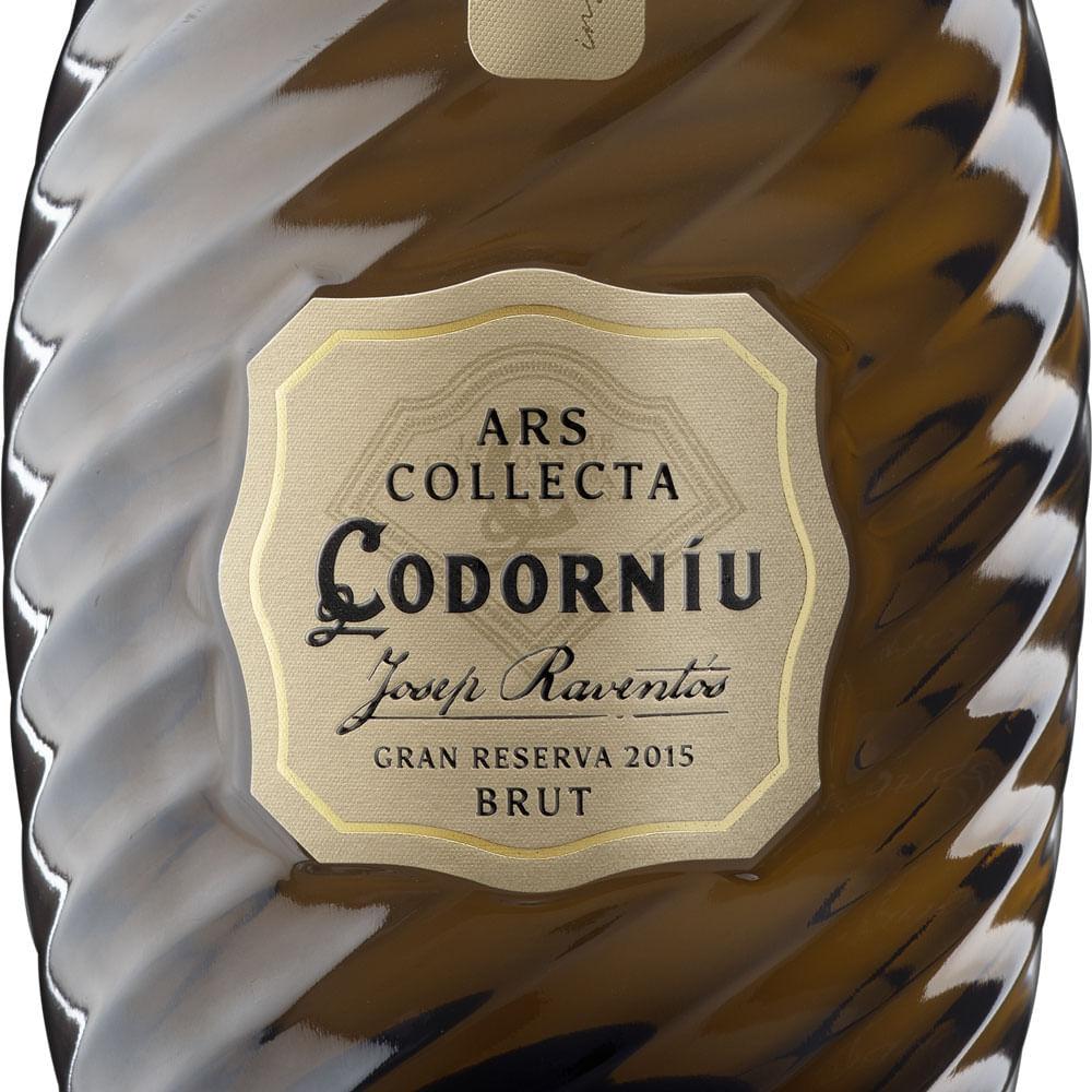 Vinho Espumante Cava ARS Collecta  Codorniu Josep Raventos Gran Reserva  750ml - 3