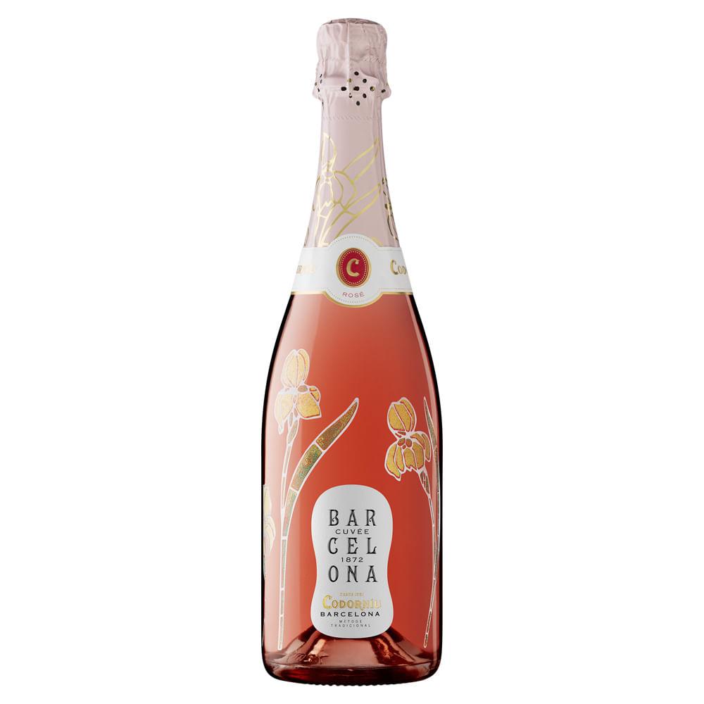 Espumante Codorníu Cuvée Barcelona 1872 Brut Rosé 750ml - 1