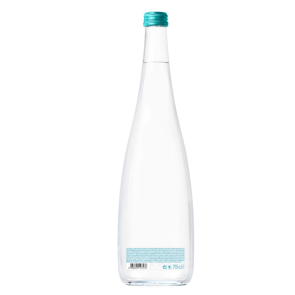 Água Evian Sparkling  Com Gás 750ml - 3