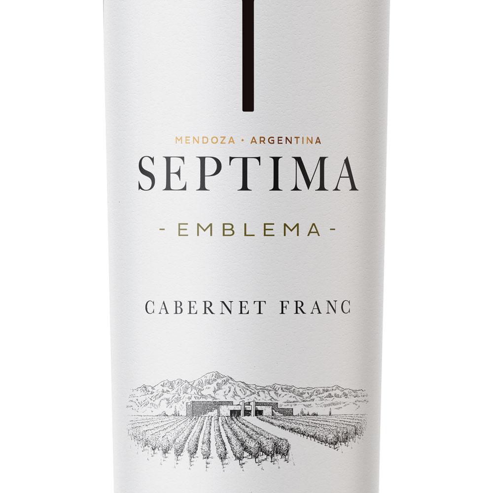 Vinho Tinto Septima Emblema Cabernet Franc 750ml - 3