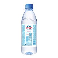 Água Evian Pet Sem Gás US Open Limited Edition 500ml - 2