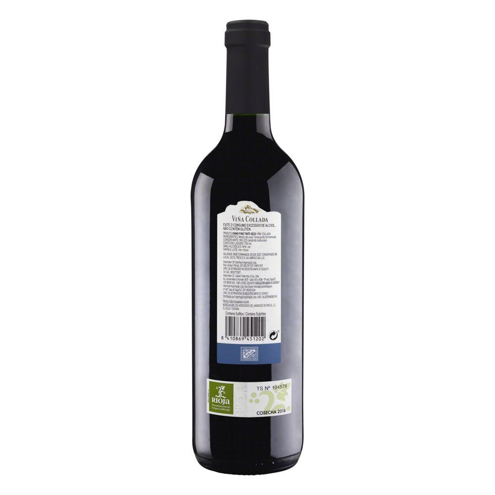 Vinho Tinto Vina Collada by Marques de Riscal 750ml - 2