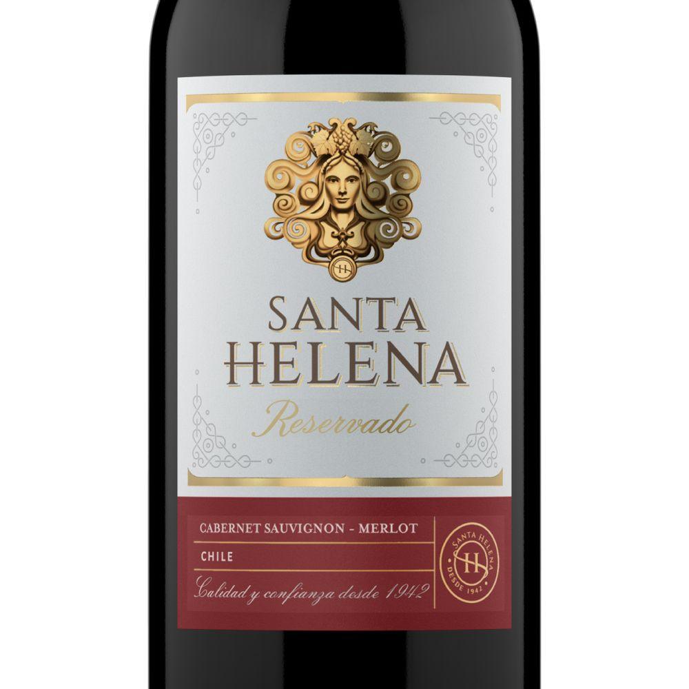 Vinho Tinto Santa Helena Reservado Cabernet-Merlot 750ml - 3