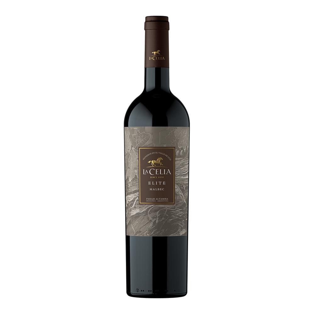 Vinho Tinto La Celia Elite Malbec 750ml - 1