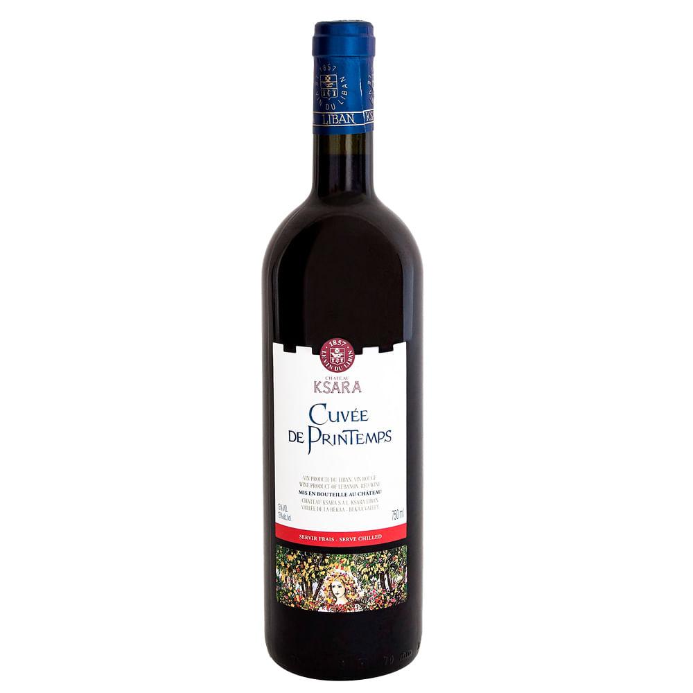 Vinho Tinto Chateau Ksara Cuvee de Printemps 750ml - 1