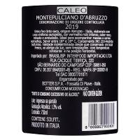 Vinho Tinto Caleo Montepulciano D´abruzzo DOC 750ml - 3