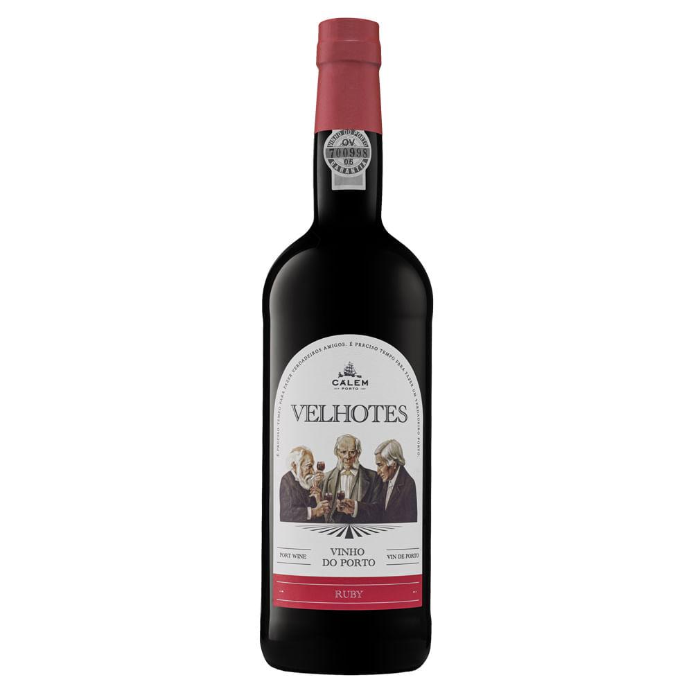 Vinho Tinto  Porto Calem Velhotes Ruby 750ml - 1