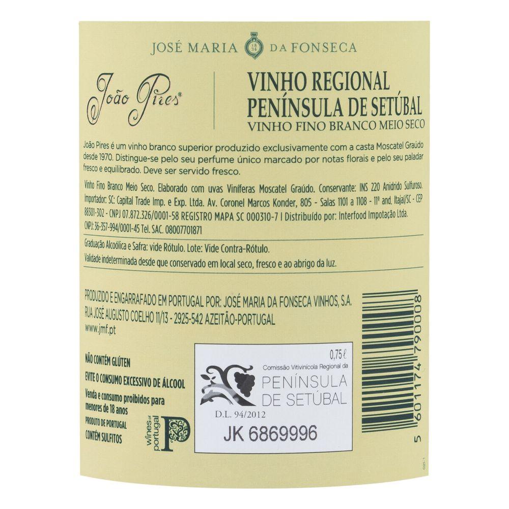 Vinho Branco João Pires 750ml - 3
