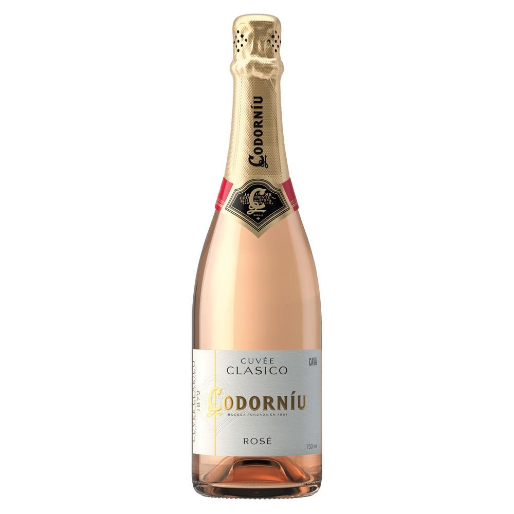 Espumante Rosado Cava Codorniu Clasico 750ml - 1