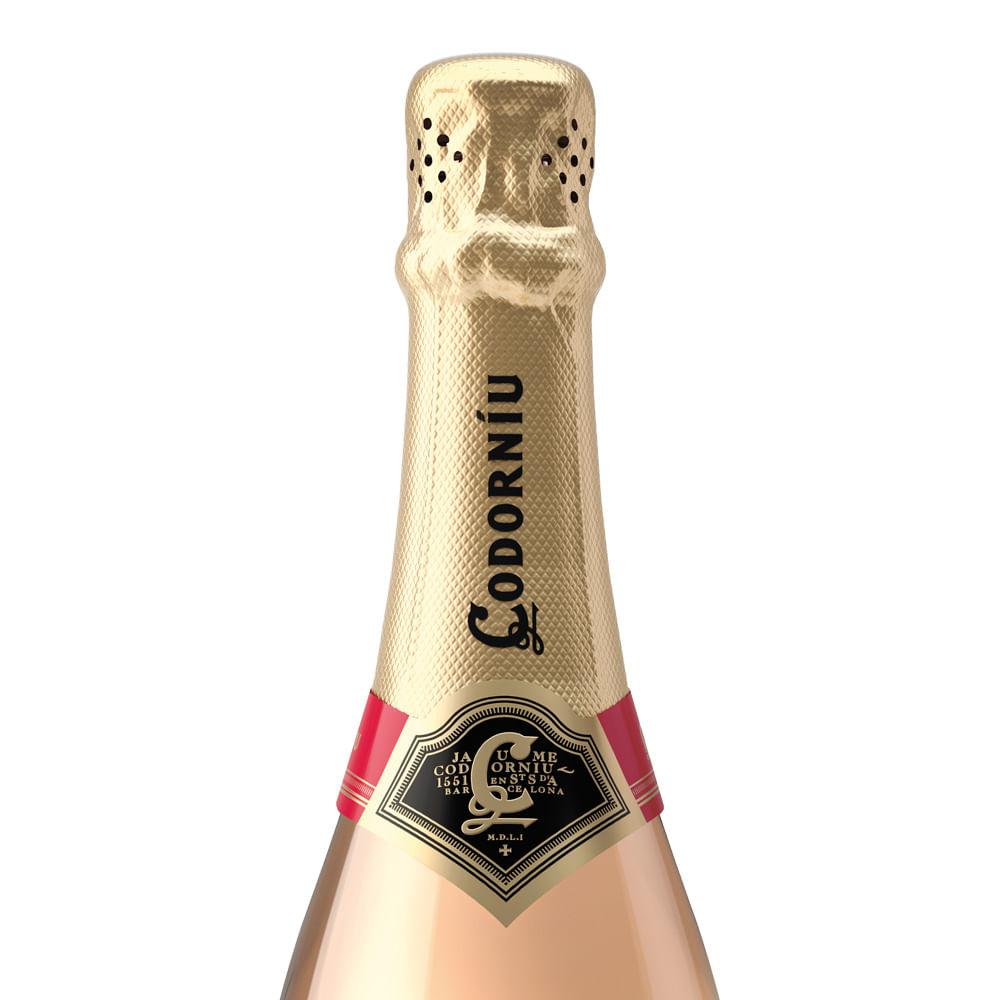 Espumante Rosado Cava Codorniu Clasico 750ml - 2