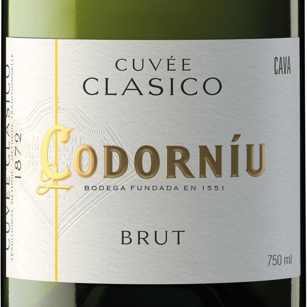 Espumante Cava Codorniu Clasico Brut 750ml - 3